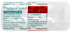 Pioglit 30 Tablet 10 Pioglit 30 Tablet 10