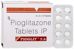 Pioglit 7.5 Tablet 10 Pioglit 7.5 Tablet 10
