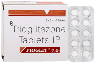 Pioglit 7.5 Tablet 10