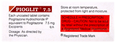 Pioglit 7.5 Tablet 10 Pioglit 7.5 Tablet 10