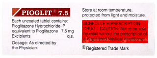 Pioglit 7.5 Tablet 10