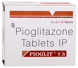 Pioglit 7.5 Tablet 10