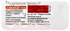 Pioglit 7.5 Tablet 10 Pioglit 7.5 Tablet 10