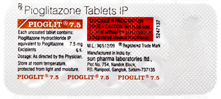 Pioglit 7.5 Tablet 10