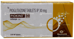Piokind 30 Tablet 10 Piokind 30 Tablet 10