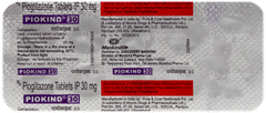 Piokind 30 Tablet 10 Piokind 30 Tablet 10