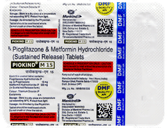 Piokind M 15 Tablet 10 Piokind M 15 Tablet 10