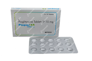 Piopar 15mg Tablet 30