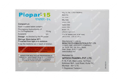 Piopar 15 Tablet 30 Piopar 15 Tablet 30