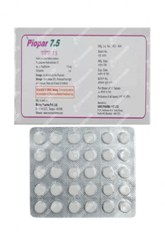 Piopar 7.5 Tablet 30 Piopar 7.5 Tablet 30