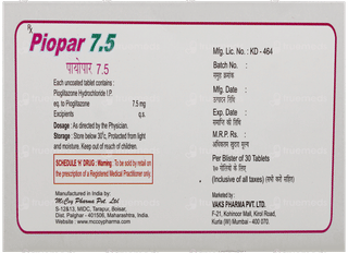 Piopar 7.5 Tablet 30