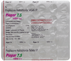 Piopar 7.5 Tablet 30 Piopar 7.5 Tablet 30