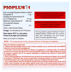 Pioplus 1 Tablet 15