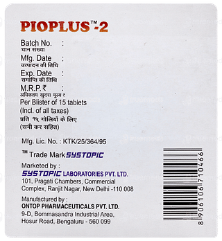 Pioplus 2 Tablet 15