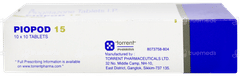 Piopod 15 Tablet 10
