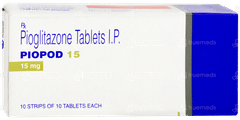 Piopod 15 Tablet 10