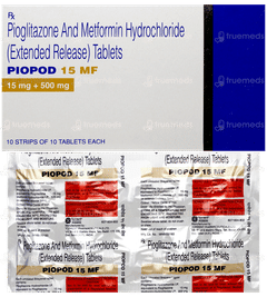 Piopod 15 Mf Tablet 10