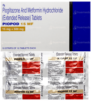 Piopod 15 Mf Tablet 10