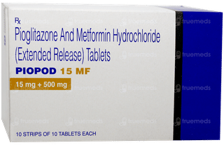 Piopod 15 Mf Tablet 10