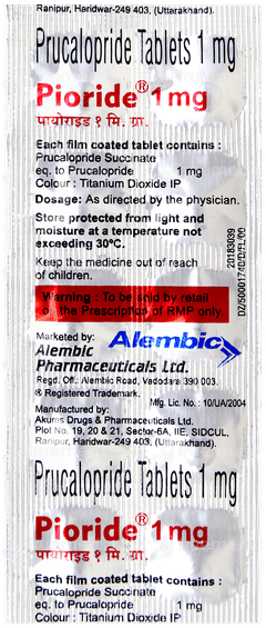 Pioride 1mg Tablet 10 Pioride 1mg Tablet 10