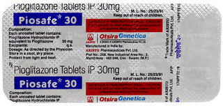 Piosafe 30 Tablet 10