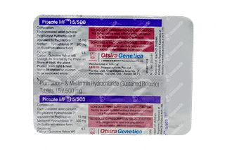 Piosafe Mf 15/500 Tablet 10