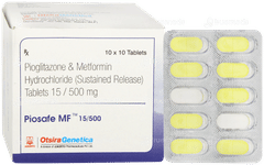 Piosafe Mf 15/500 Tablet 10