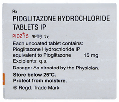 Pioz 15 Tablet 10