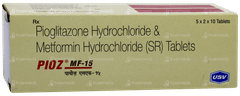 Pioz Mf 15 Tablet 10