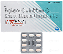 Pioz Mf G 2 Tablet 10