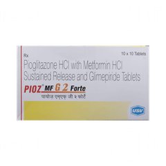 Pioz Mf G 2 Forte Tablet 10 Pioz Mf G 2 Forte Tablet 10