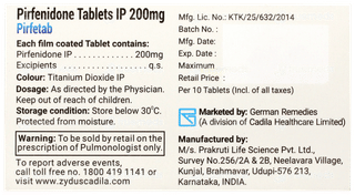 Pirfetab Tablet 10