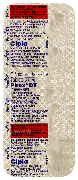 Pirox Dt Tablet 10