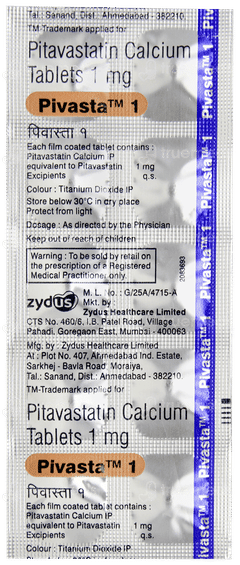 Pivasta 1 Tablet 10 Pivasta 1 Tablet 10