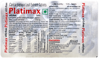 Platimax Tablet 15