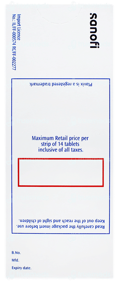 Plavix Tablet 14 Plavix Tablet 14