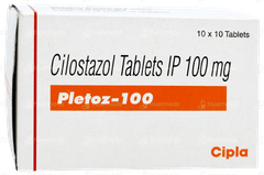 Pletoz 100 Tablet 10 Pletoz 100 Tablet 10