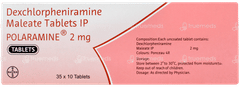 Polaramine 2mg Tablet 10 Polaramine 2mg Tablet 10