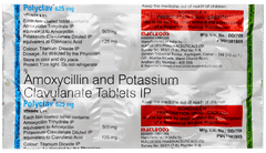 Polyclav 625mg Tablet 10 Polyclav 625mg Tablet 10