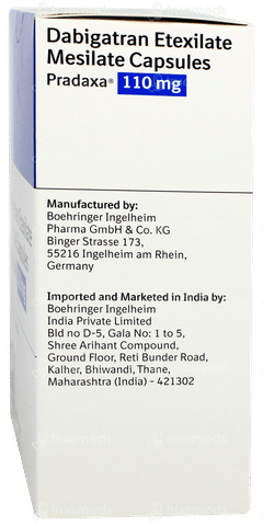 Pradaxa 110mg Capsule 10 Pradaxa 110mg Capsule 10