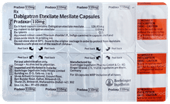 Pradaxa 110mg Capsule 10 Pradaxa 110mg Capsule 10