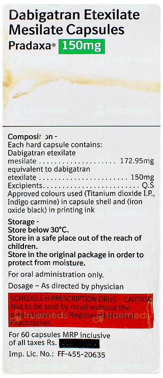 Pradaxa 150mg Capsule 10