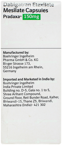 Pradaxa 150mg Capsule 10
