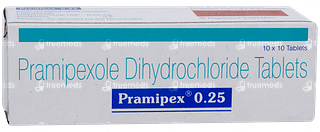 Pramipex 0.25 Tablet 10