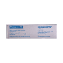 Pramipex 0.5 Tablet 10 Pramipex 0.5 Tablet 10
