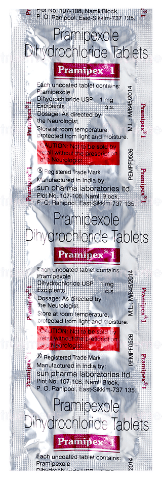 Pramipex 1 Tablet 10