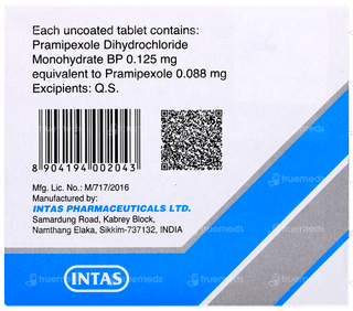 Pramirol 0.125 Tablet 10