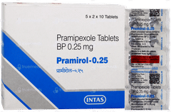 Pramirol 0.25 Tablet 10 Pramirol 0.25 Tablet 10