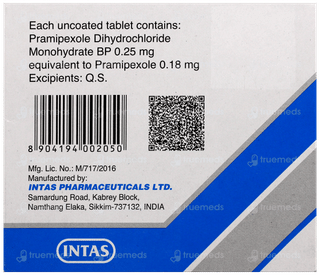 Pramirol 0.25 Tablet 10
