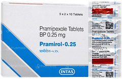 Pramirol 0.25 Tablet 10